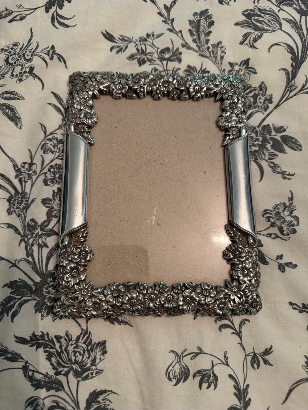Brighton Silver Floral Metal Picture Frame